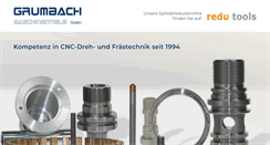 Desktop Screenshot of grumbach-maschinenteile.de